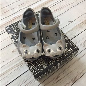 Mini Melissa Ultragirl Cat Mary Janes Sandals